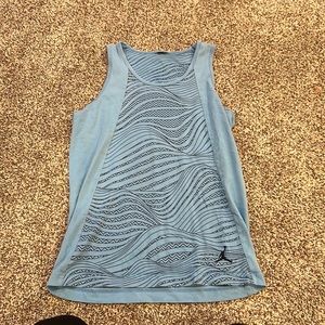 Blue Jordan tank top